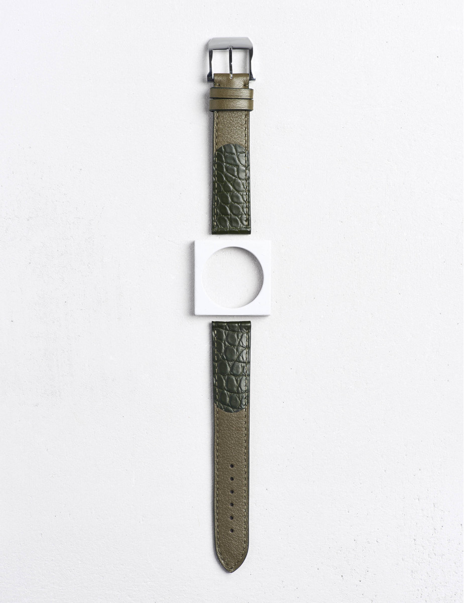 Luxury watch strap in exotic leathers|Camille Fournet