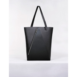 Courier bag in leather Camille Fournet